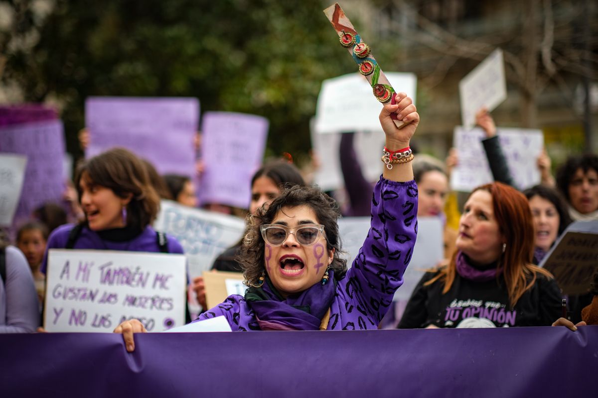 Así se ha desarrollado el 8M en Extremadura