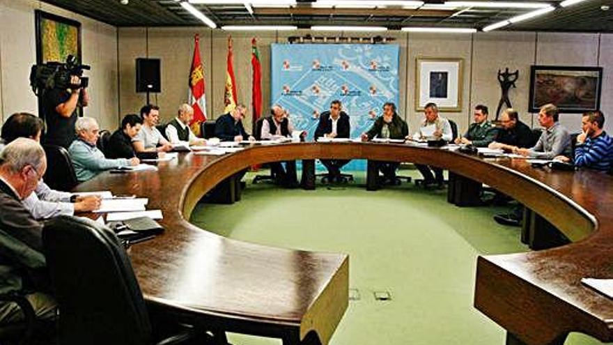 Desarrollo de un anterior Consejo Territorial de Pesca en la Delegación de Zamora.