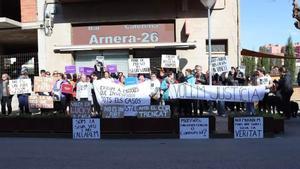 Manifestación en Figueres para reclamar justicia para Lucky.