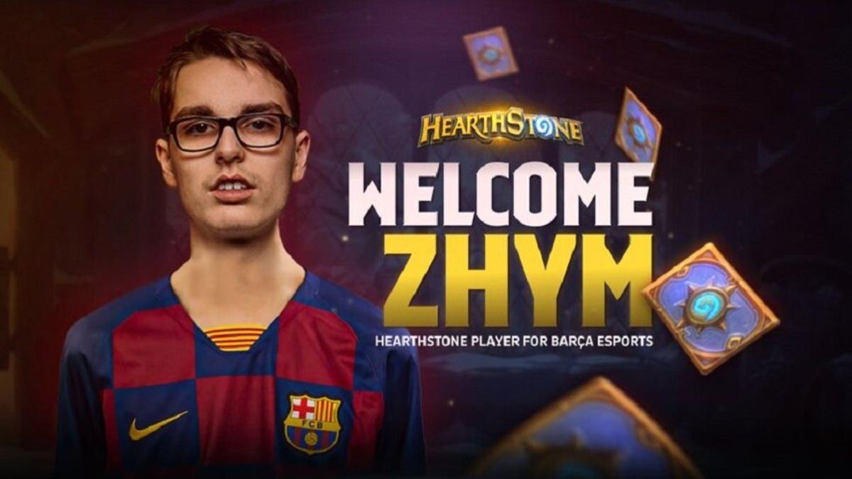 El Barça refuerza su apuesta por los eSports con el fichaje de Zhym para competir en Hearthstone