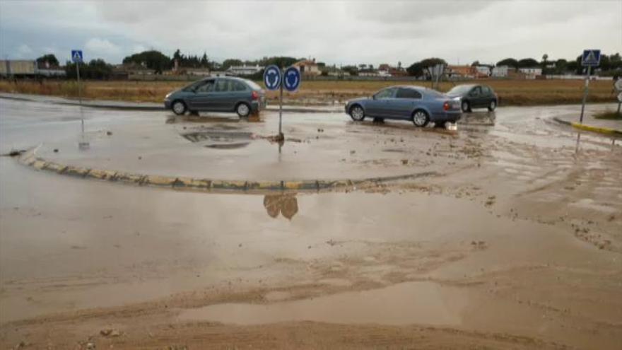 Fuertes tormentas dejan incidencias en muchos puntos de Andalucía