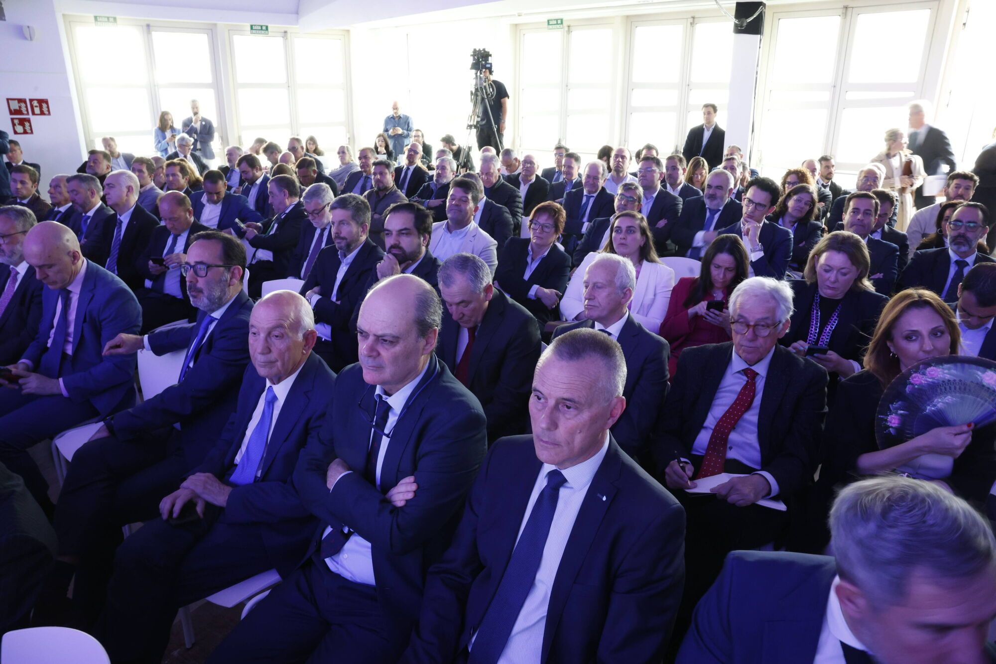 El público, durante el acto. 