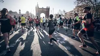 La Mitja Marató de Barcelona, en cifras de batir su récord de participación