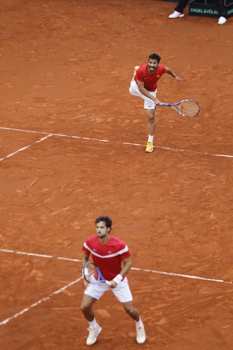 Partido de dobles España-Alemania