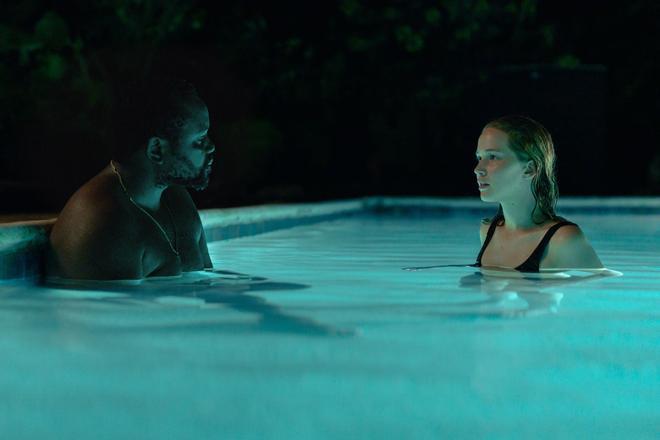 Jennifer Lawrence y Brian Tyree Henry