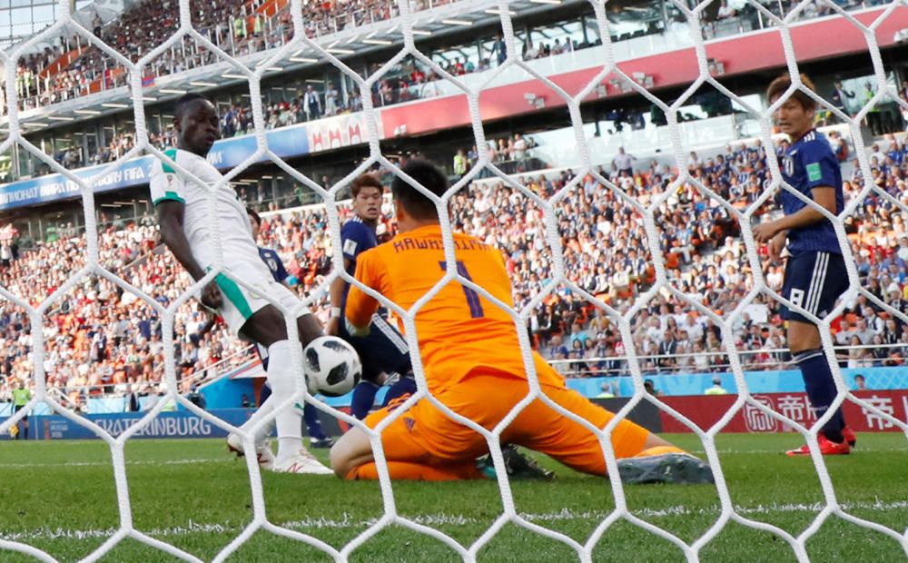 Les millors imatges del Japó-Senegal (2-2)