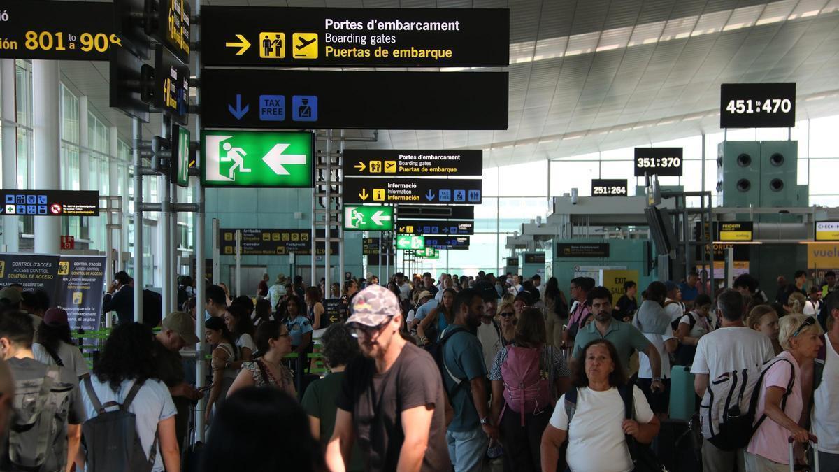 L'aeroport del Prat.