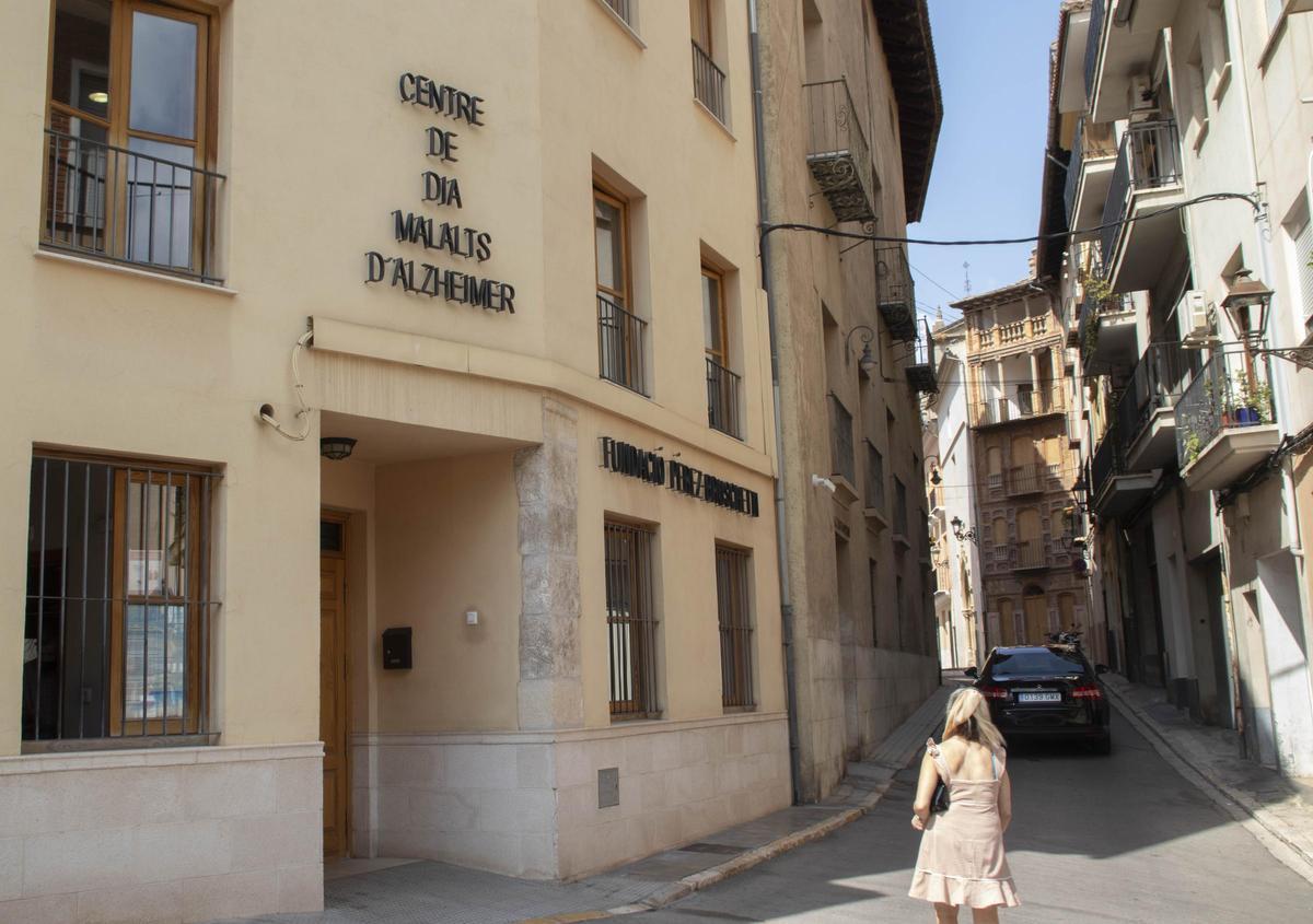 El centro de día Pérez Bruschetti de Xàtiva, en una imagen de archivo.