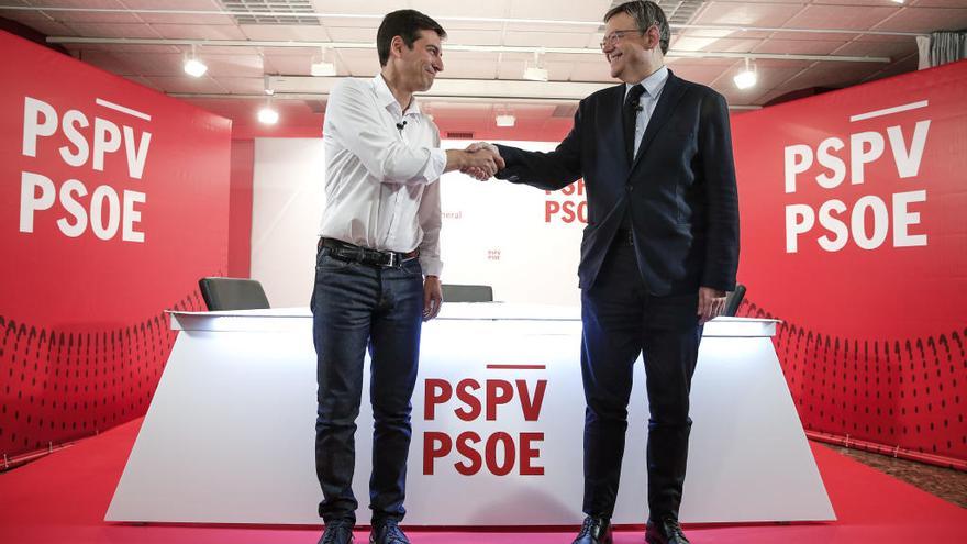 García y Puig, en el debate.