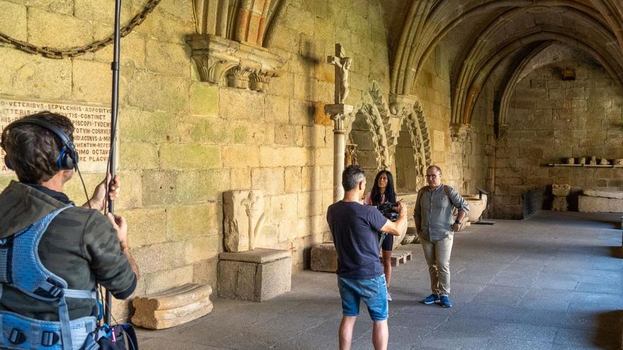 Xornada de rodaxe no Claustro da Catedral de Tui.   | // FDV