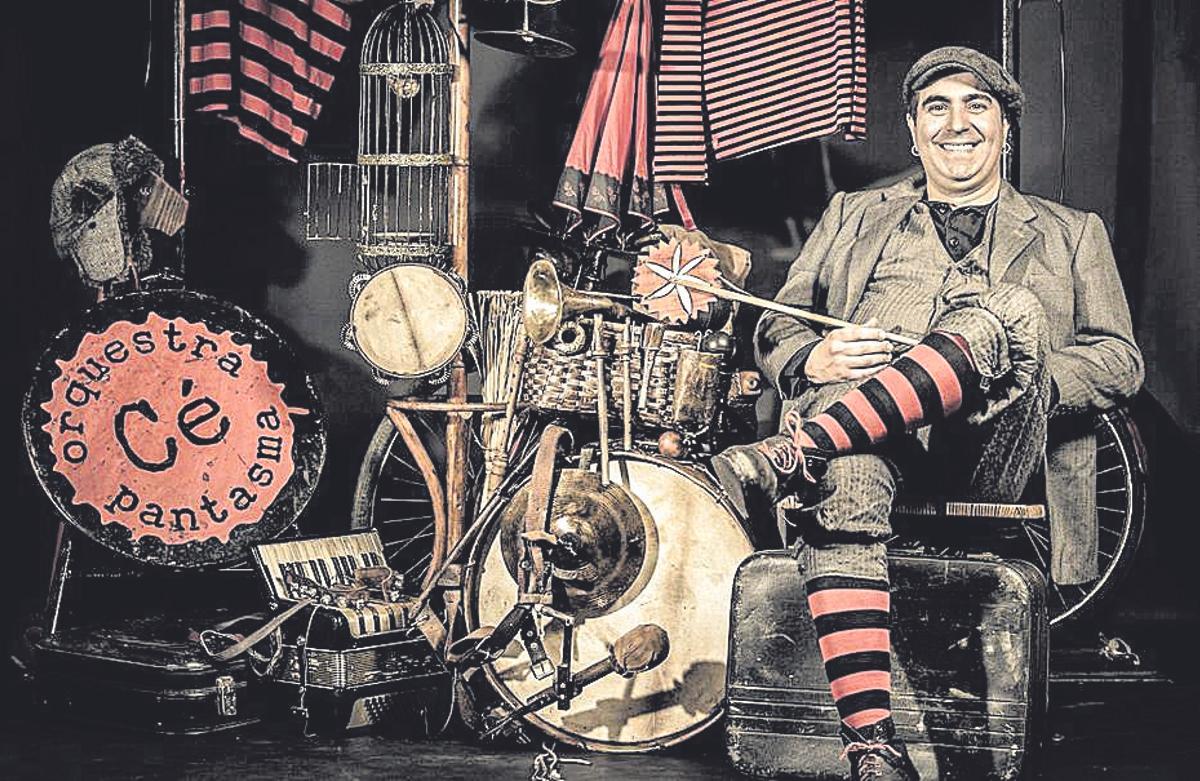 Concierto de Cé Orquestra y juegos en la Carpa Roxa