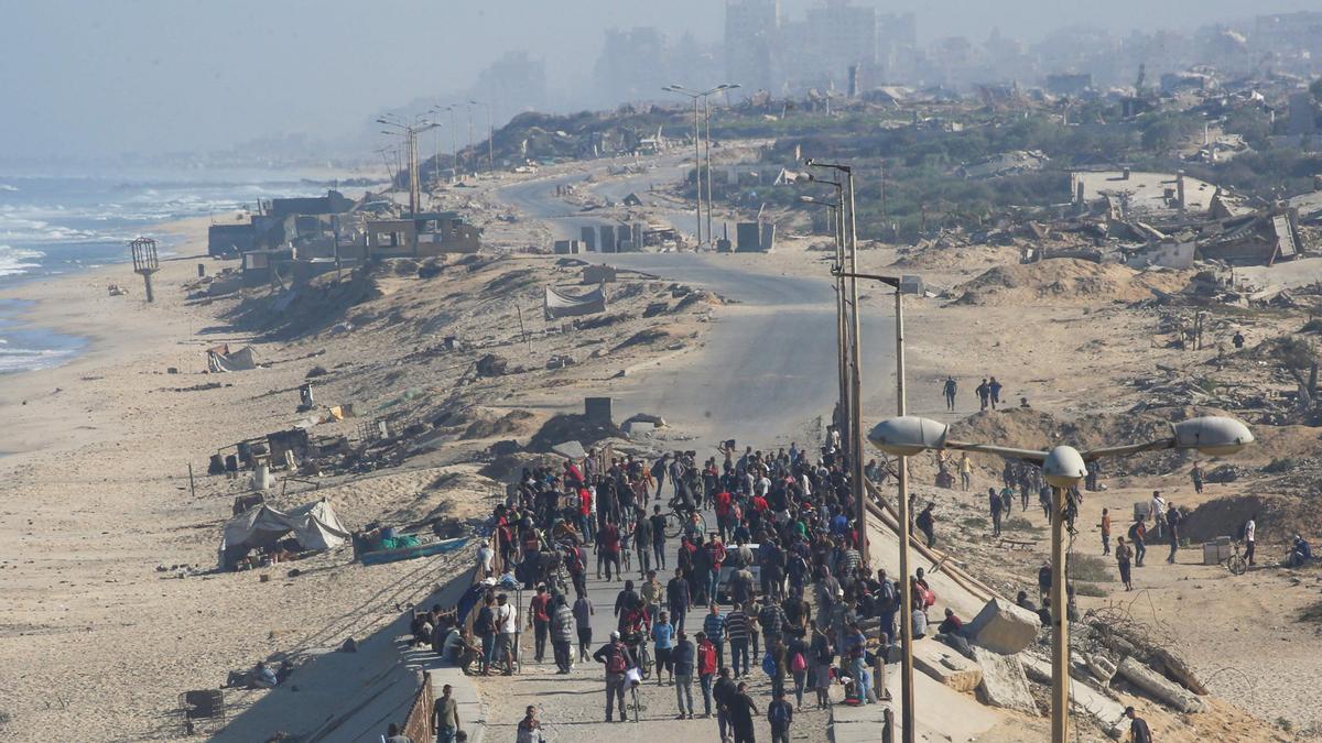 Las fuerzas israelíes han comenzado a retirarse de partes del territorio, particularmente en la ciudad de Gaza.