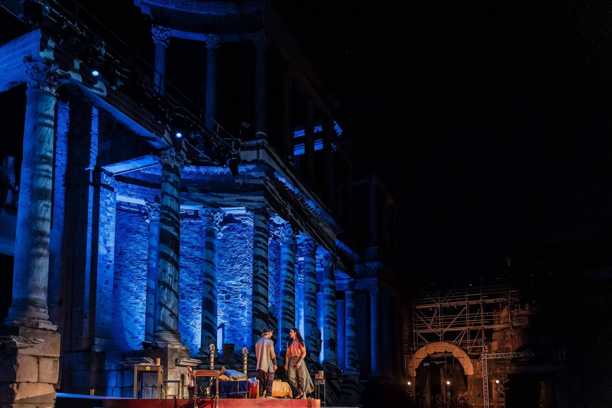 Las imágenes de 'Alejandro y el eunuco persa', la obra de esta semana del Festival Internacional de Teatro Clásico de Mérid