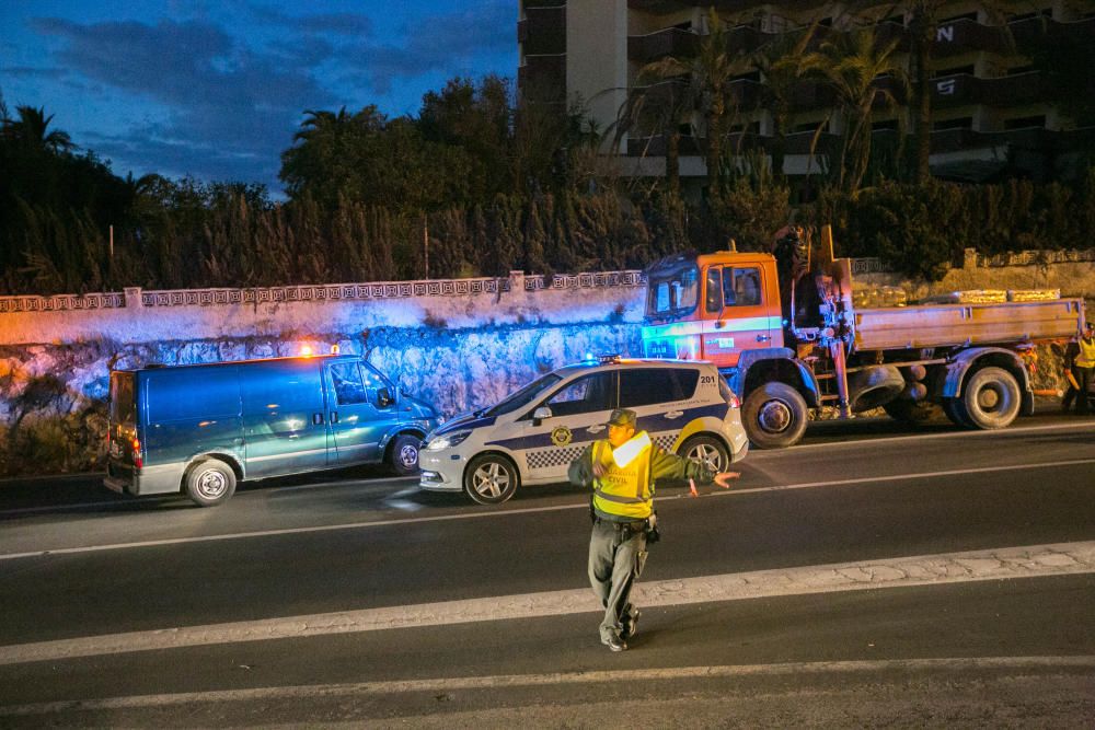 Los servicios de emergencia se desplazaron hasta el lugar del accidente, aunque no pudieron salvar la vida al chico