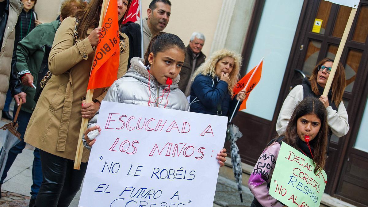 Ni molinos ni biogás: la oposición al nuevo mapa energético convoca a un millar de zamoranos en la capital