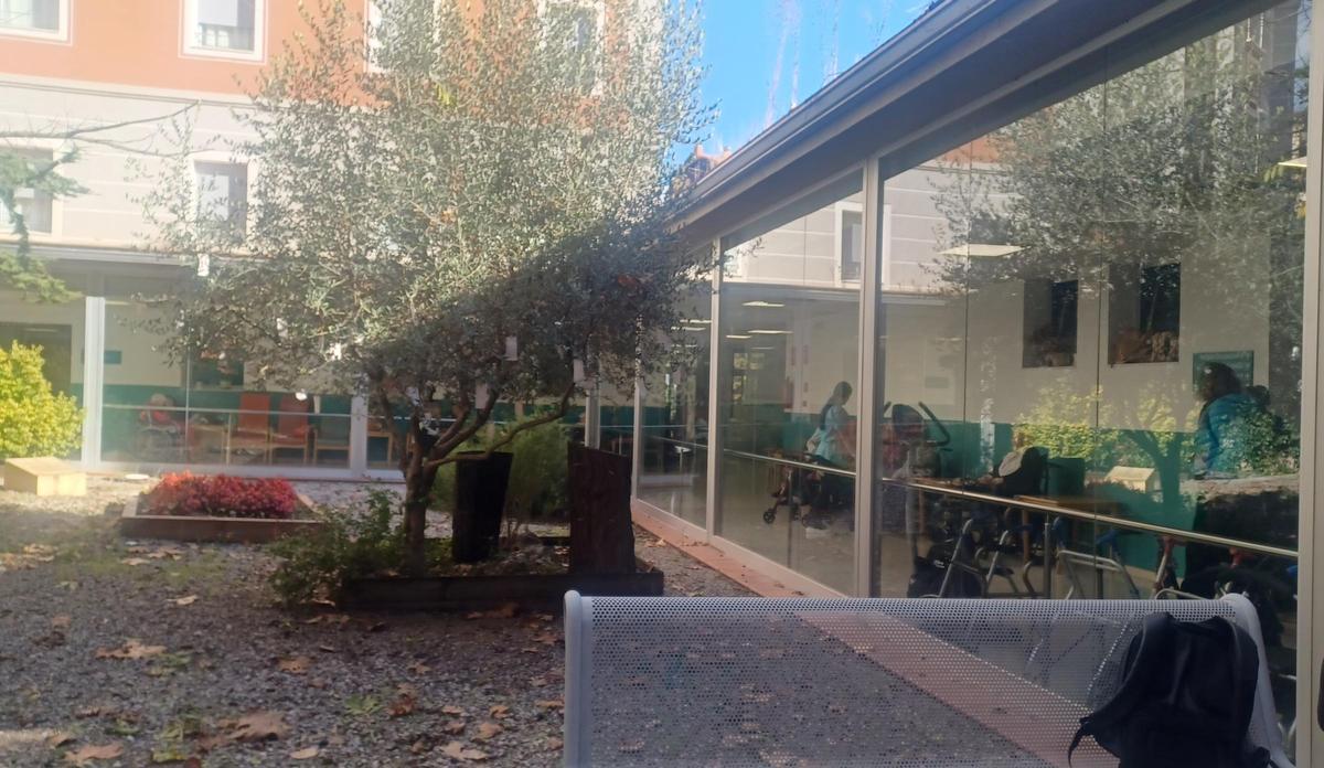 Jardí de la residència Sant Bernabé de Berga