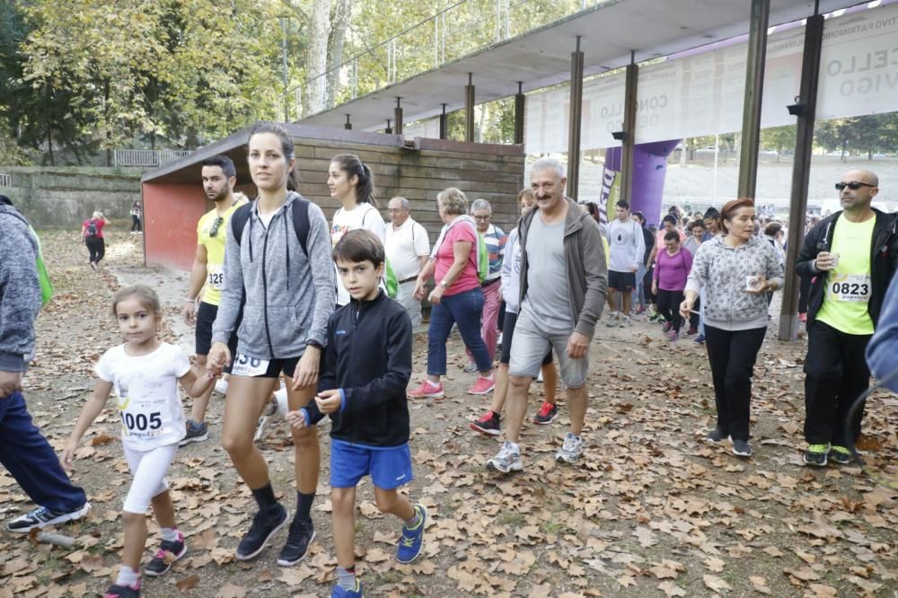 Alrededor de 3.000 personas participaron en la mañana del domingo en la marcha solidaria de 9 kilómetros de Aspanaex.