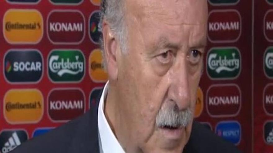 Vicente del Bosque: “Hemos ganado de casualidad”