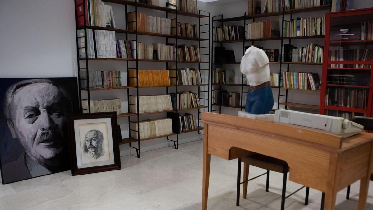 Biblioteca de Jesús Hilario Tundidor, en el Museo Etnográfico