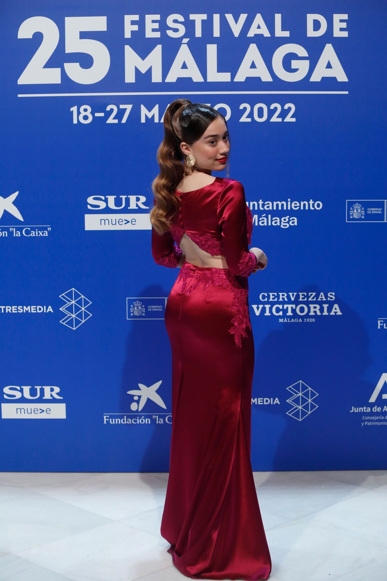 Las imágenes de la alfombra roja del Festival de Málaga del miércoles 23 de marzo