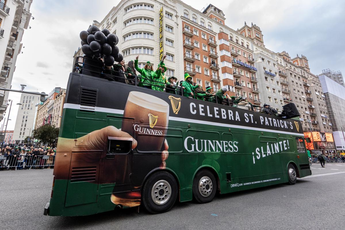 Desfile St Patrick's en Madrid
