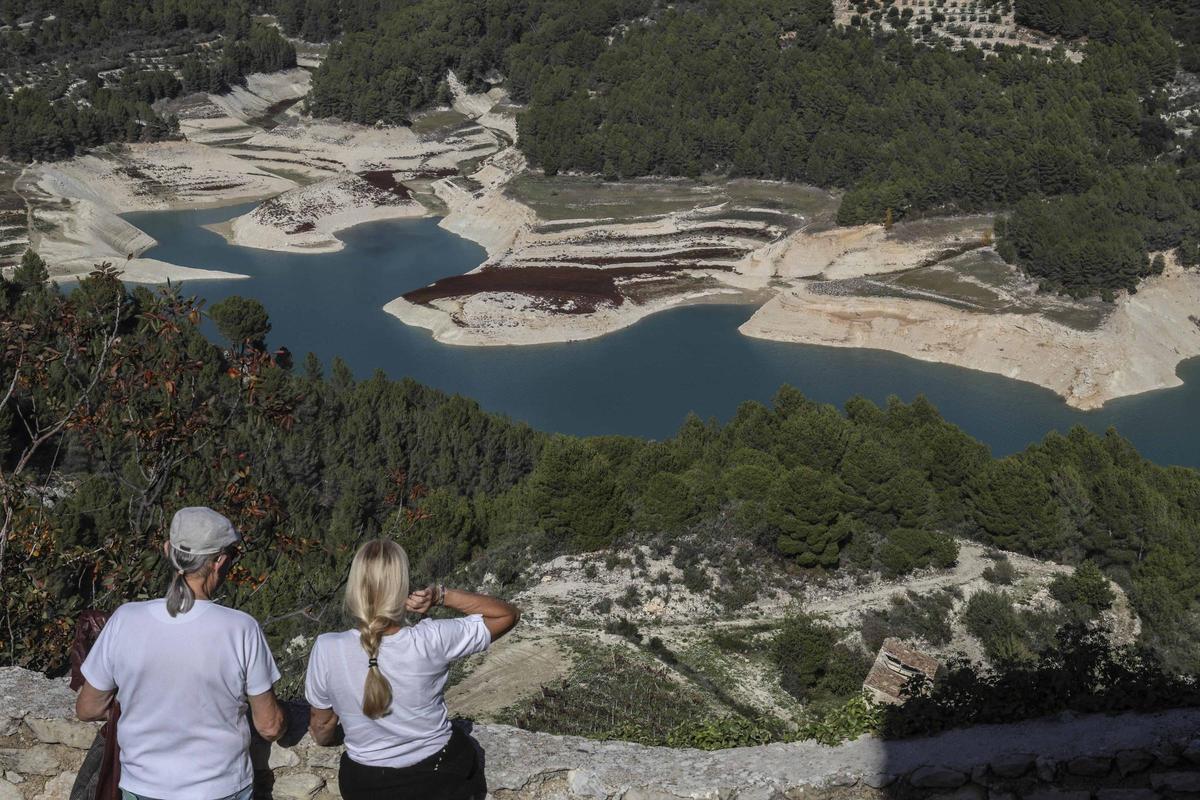 Así están los pantanos de la Marina Baixa Así están los pantanos de la Marina Baixa