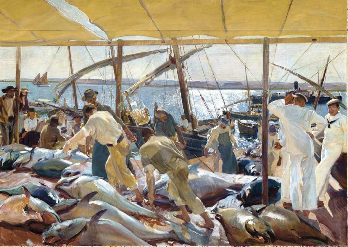 Ayamonte. La pesca del atún, de Joaquín Sorolla.