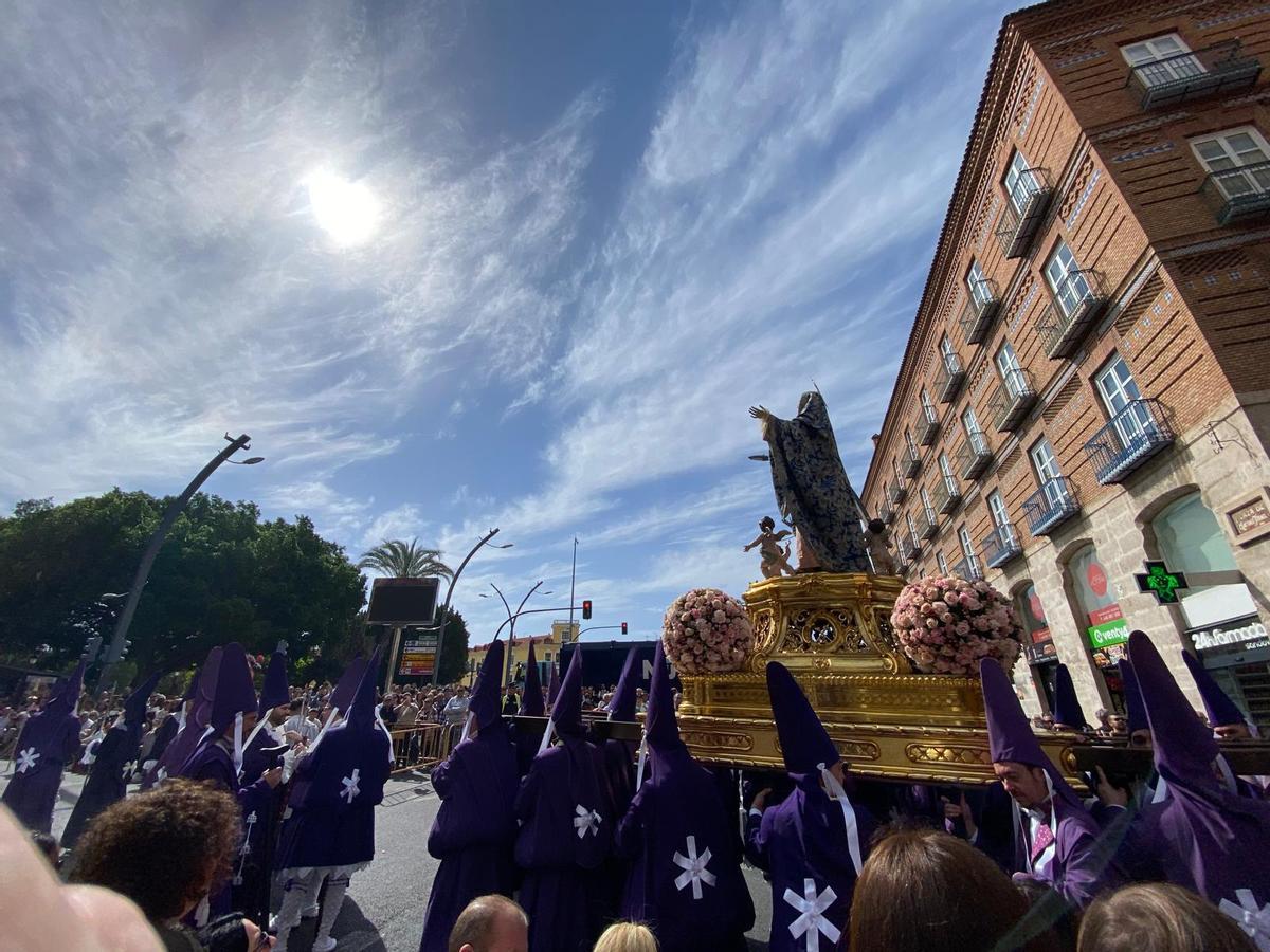 La Procesión de los Salzillos sale temprano y recorre el centro histórico