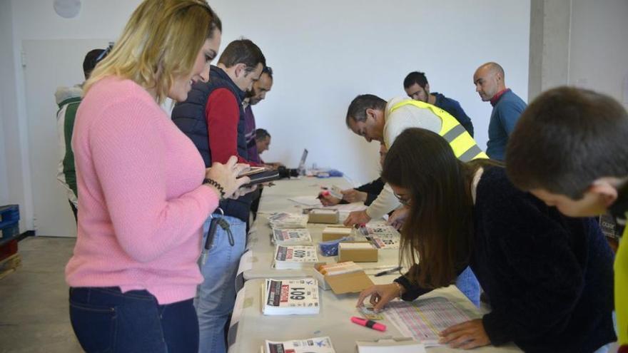 Entrega de dorsales de la San Silvestre de Cartagena