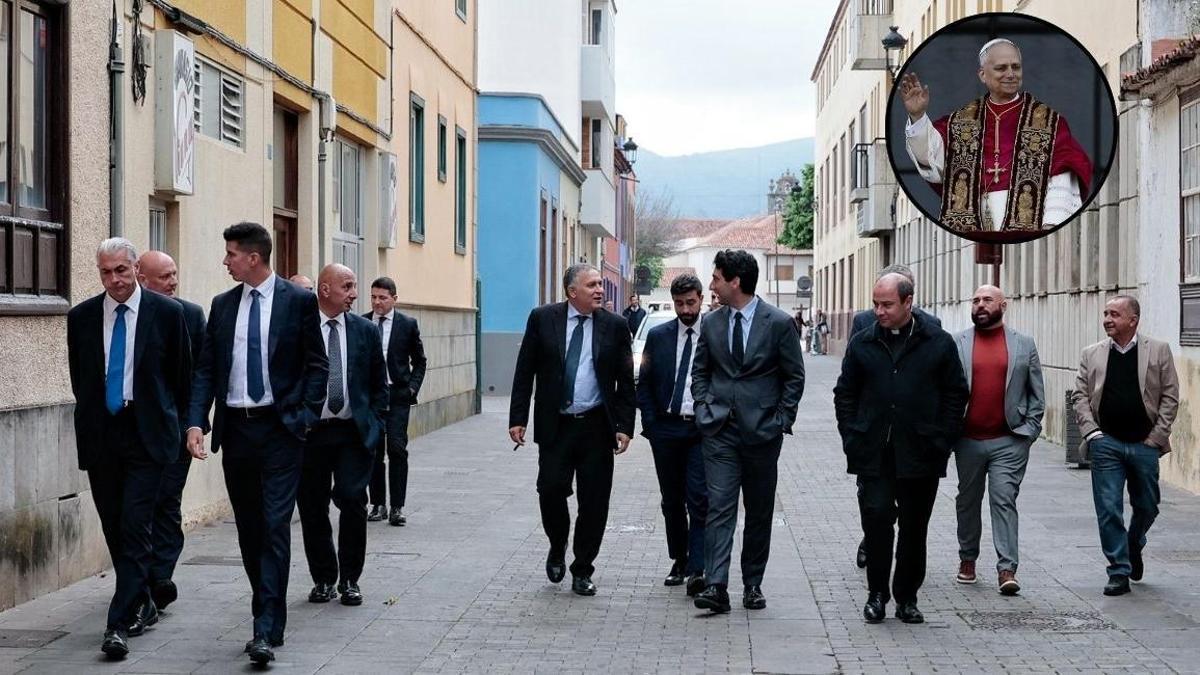 Ensayo general de la visita del papa León XIV