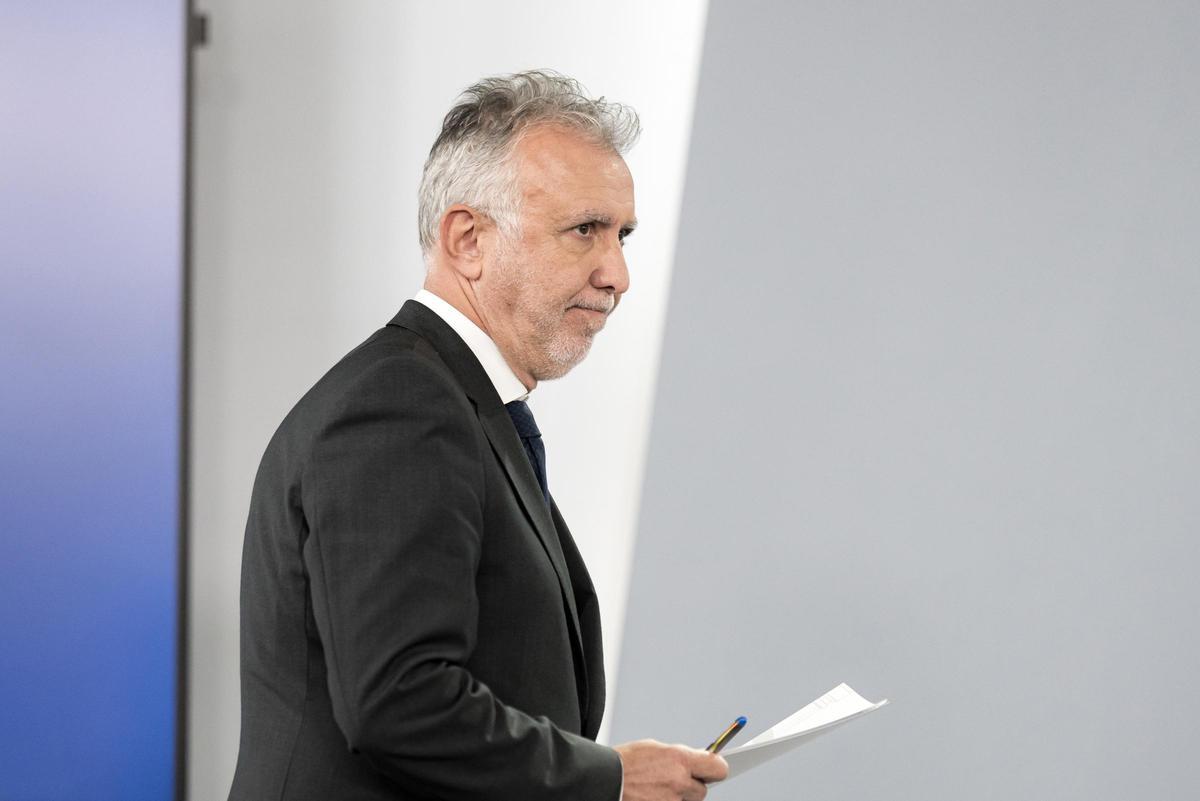 El ministro de Política Territorial y Memoria Democrática, Ángel Víctor Torres