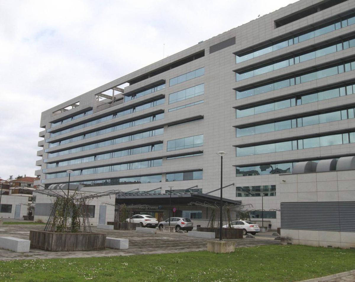 Nuevo edificio de hospitalización de Ourense.