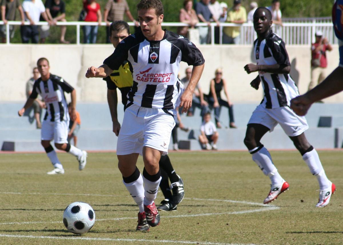 Con el Castellón B, en Facsa.