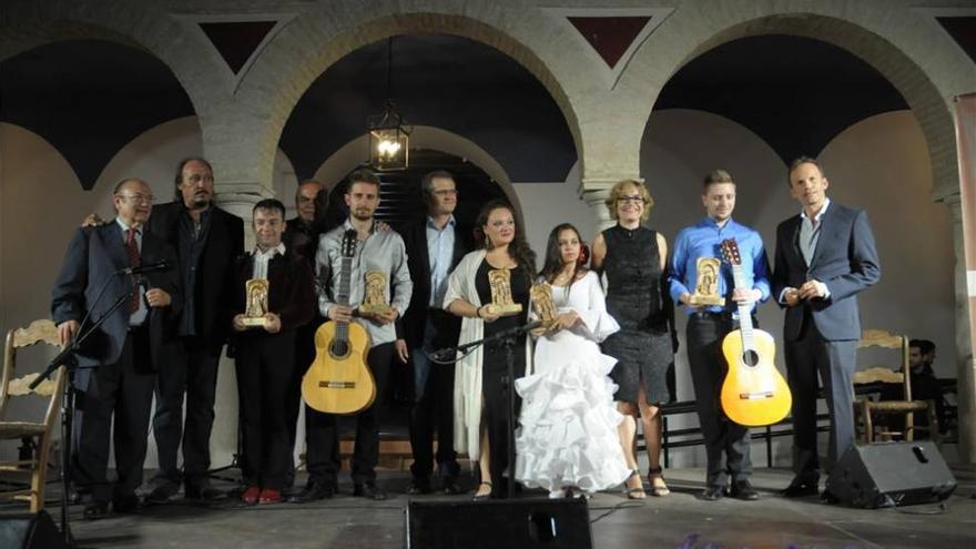 Premios del certamen de Jóvenes Flamencos