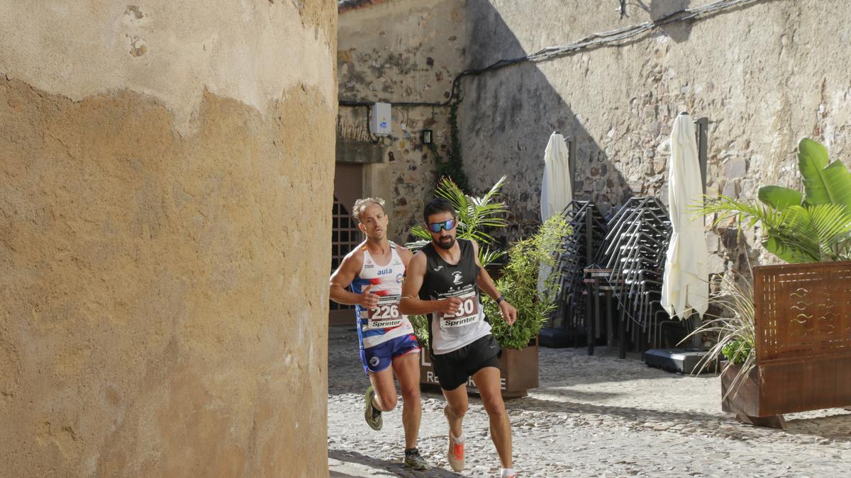 Imagen de una carrera en Cáceres.