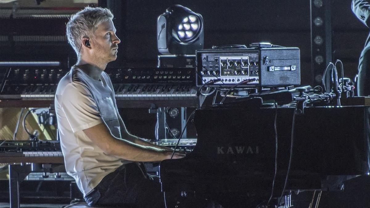 Ólafur Arnalds, durante el concierto que ofreció el viernes en el Palau de la Música