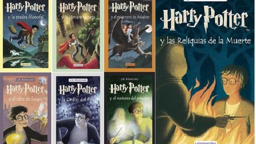 Libros de Harry Potter.