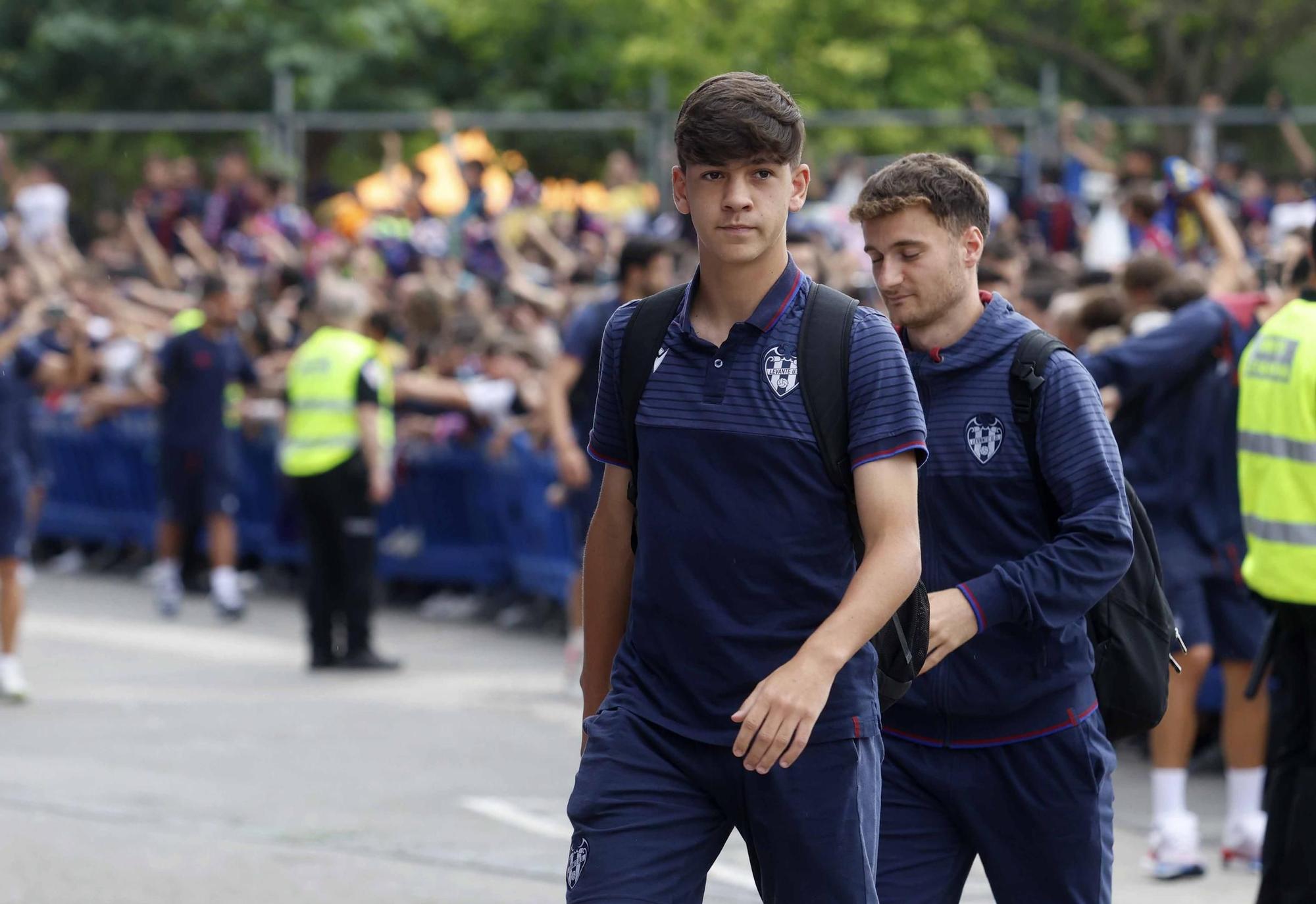 Recepción al Levante antes de enfrentarse al Albacete