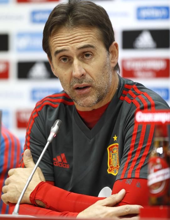 RUEDA DE PRENSA SELECCIÓN ESPAÑOLA