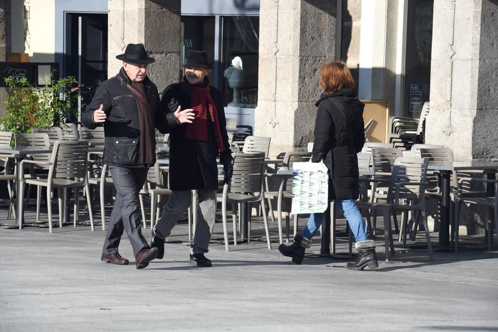 Las temperatuaras mínimas llegan a los 7º en A Coruña y los cielos permanecen despejados.