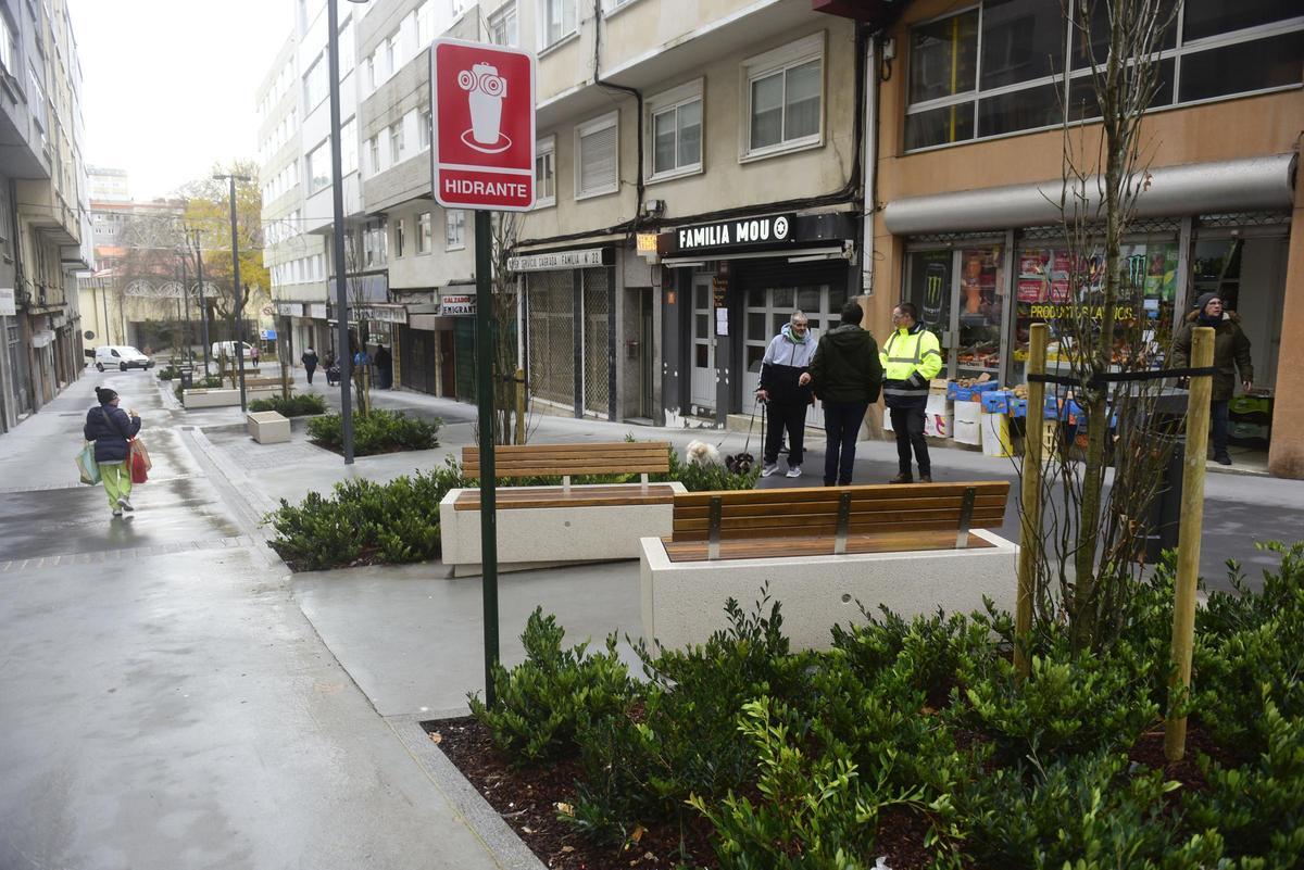 La alcaldesa visita la Sagrada Familia tras la primera fase de obras