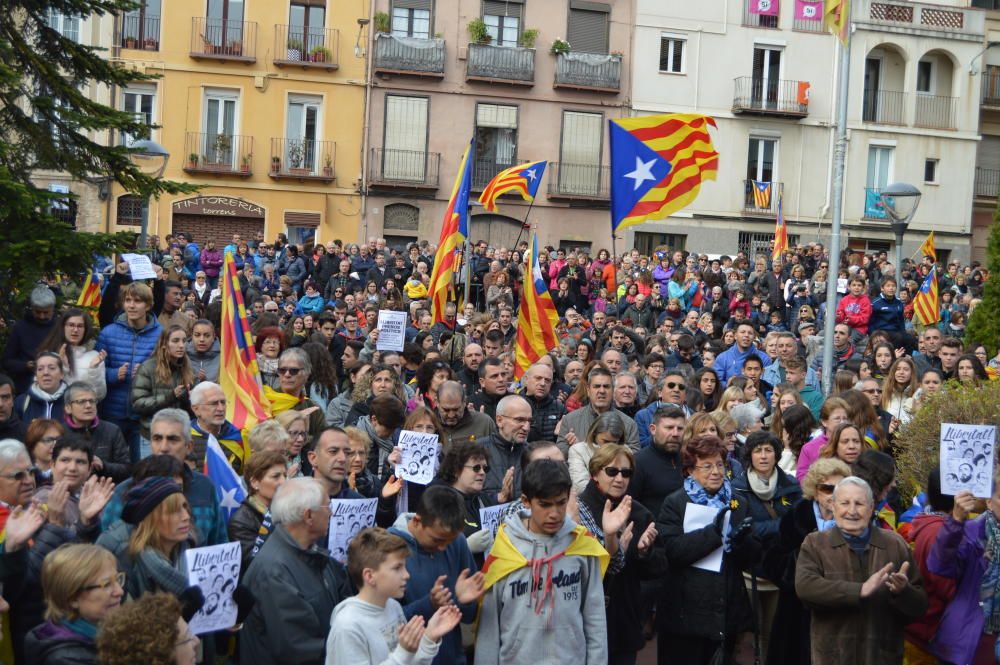 Concentració massiva a Berga