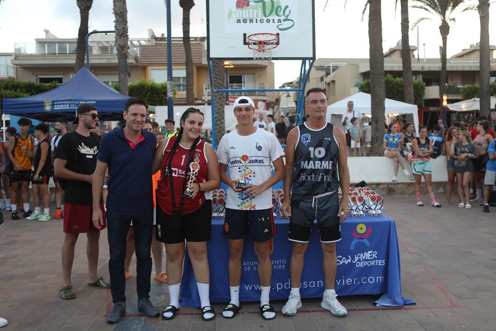 Finales y entrga de premios del del 3x3 de baloncesto de la Ribera