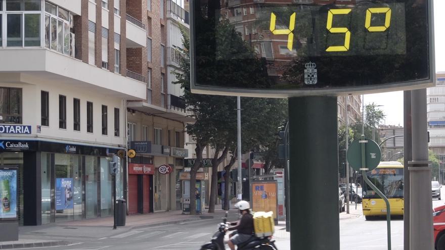 Alerta roja por altas temperaturas mañana en la Región