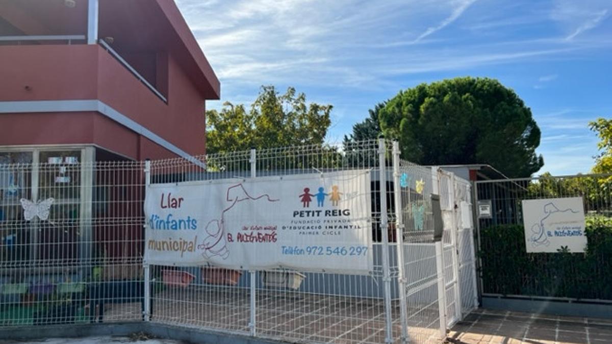 Exterior de la guardería de Avinyonet de Puigventós que gestiona la Fundació Reig Petit.