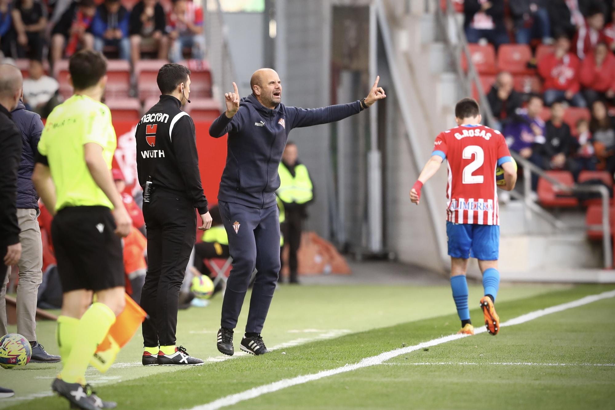 Así fue el encuentro entre el Sporting y el Granada