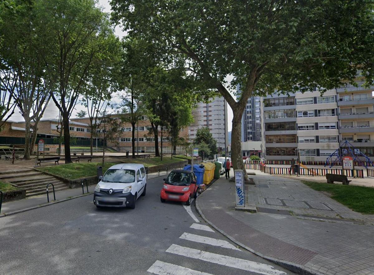 La calle Mondariz, que será renovada por el Concello