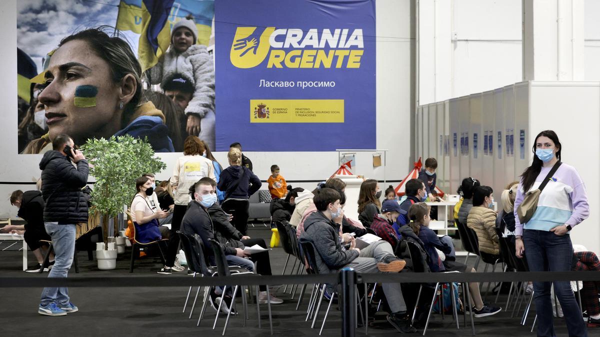 Solo el 13% de los refugiados ucranianos llegados a España tienen trabajo.