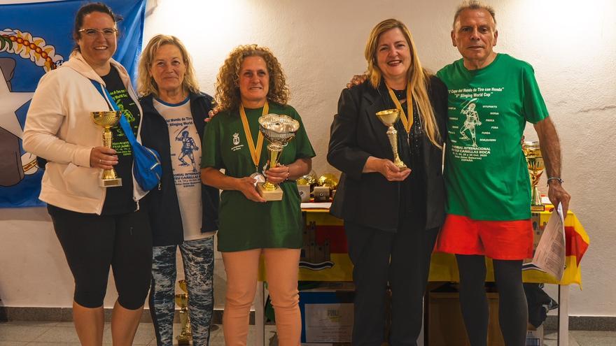 La ibicenca Catalina d'en March, medalla de bronce en la Copa del mundo de tiro con honda