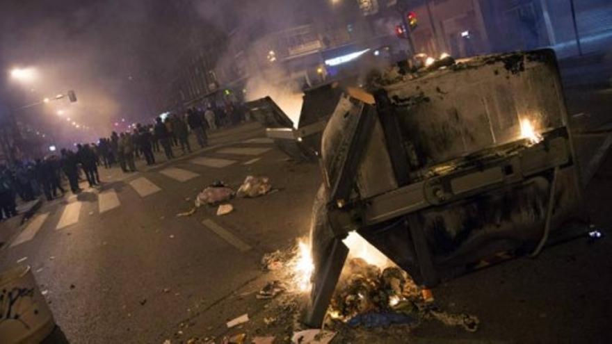 Segunda noche de disturbios en Burgos